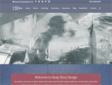 Tablet Screenshot of deepstorydesign.com